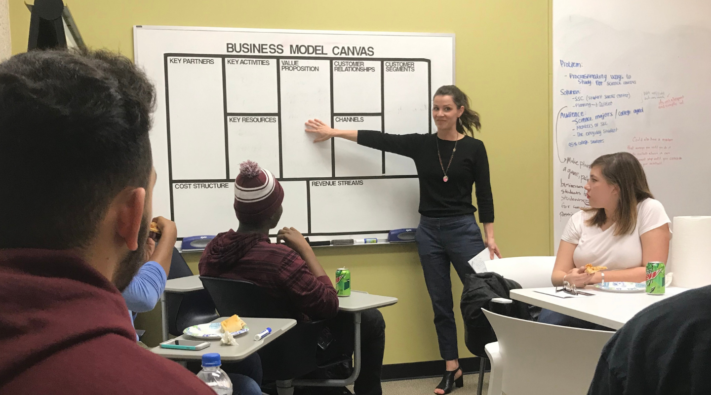 Business Model Canvas lesson