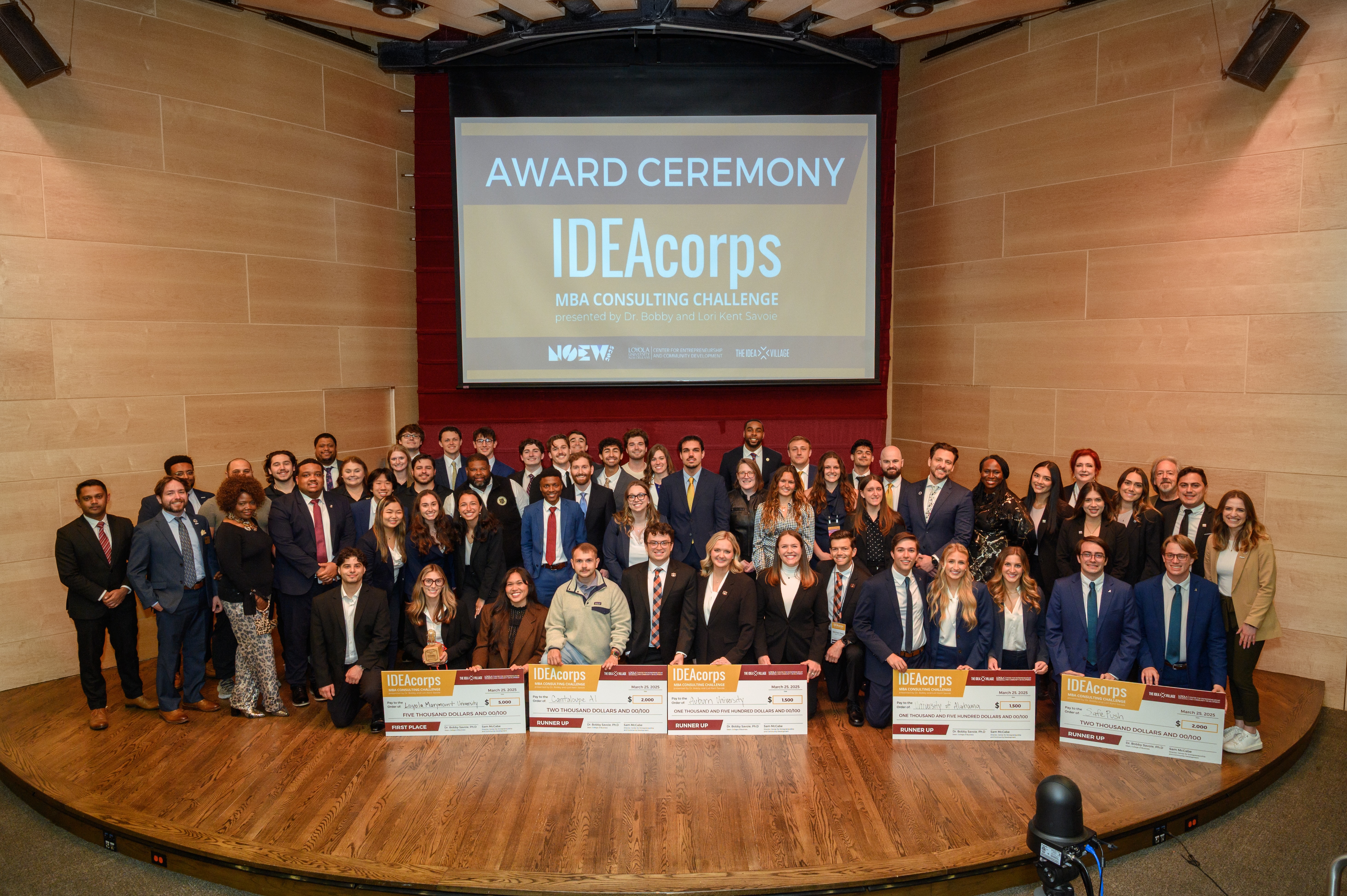 IDEAcorps winners group photo