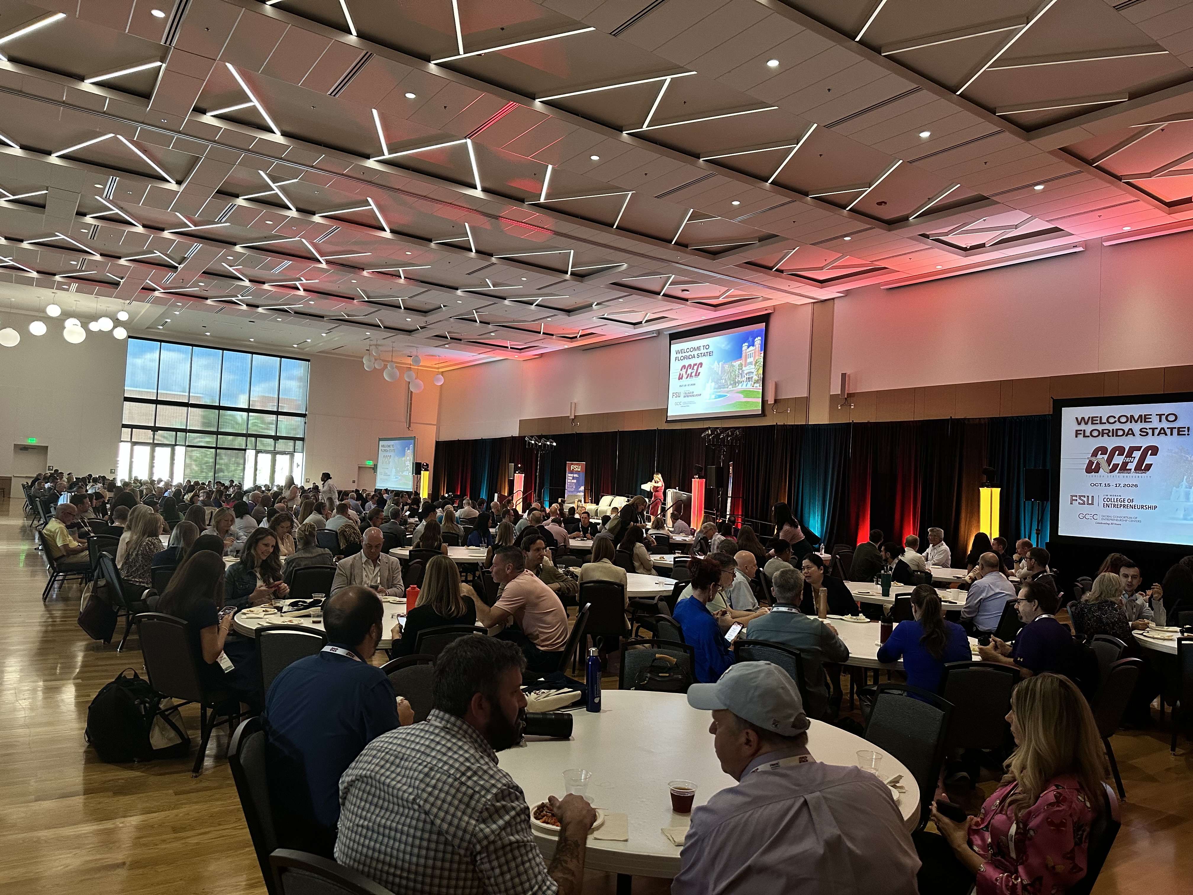 GCEC opening lunch on Friday, October 16.