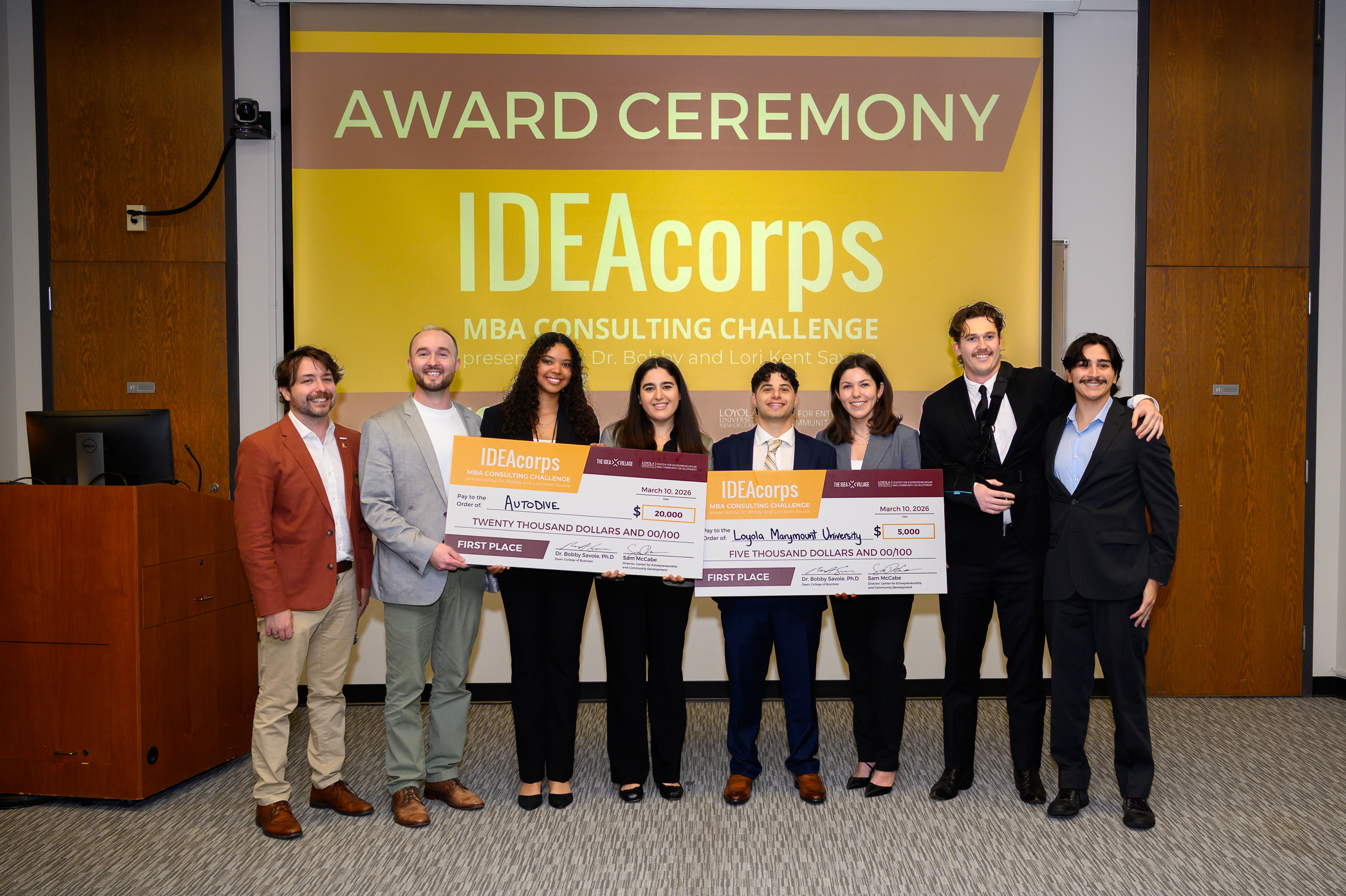 Loyola Marymount University First Place Group Photos